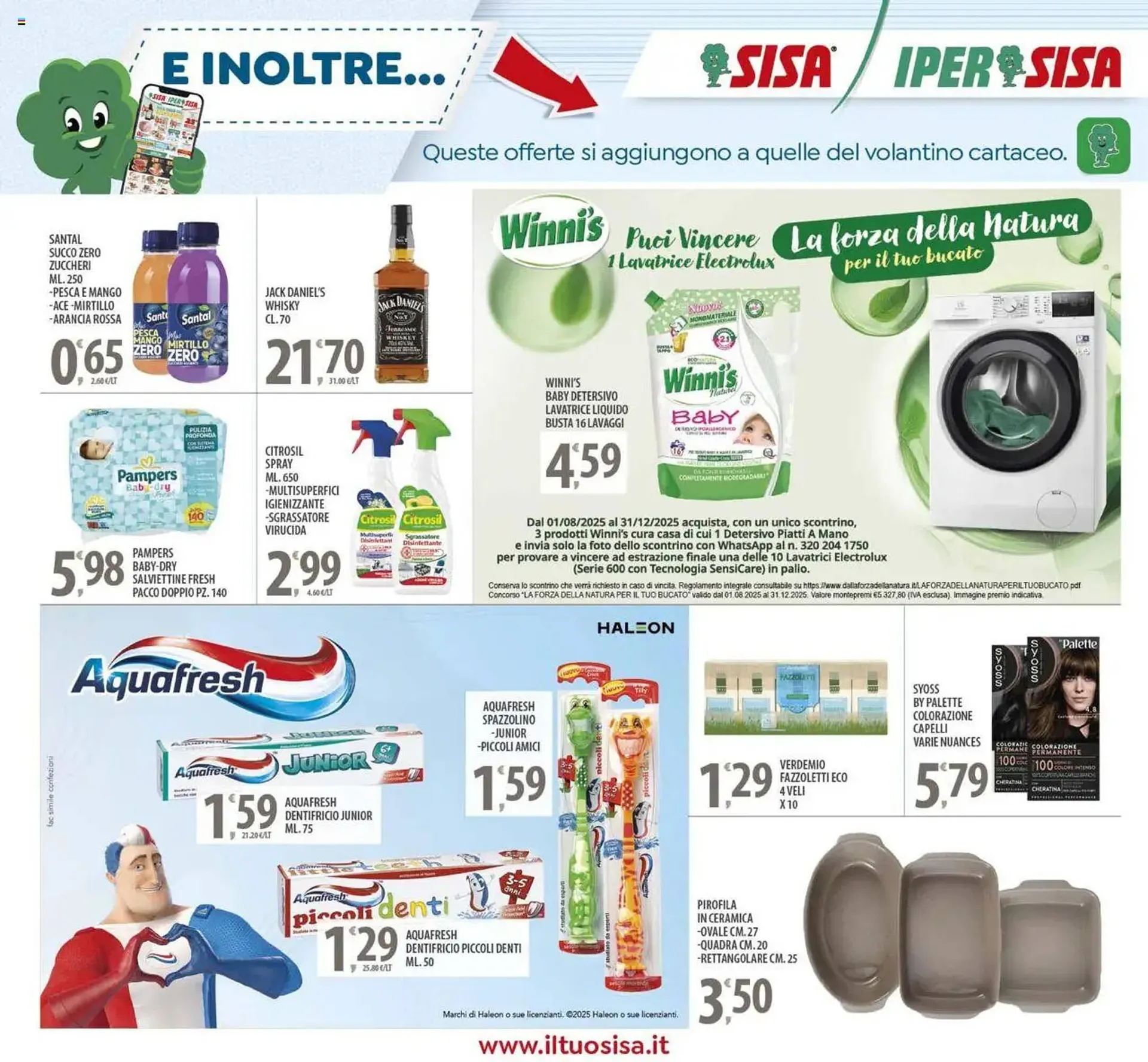 Volantino Sisa da 2 settembre a 11 settembre di 2025 - Pagina del volantino 22