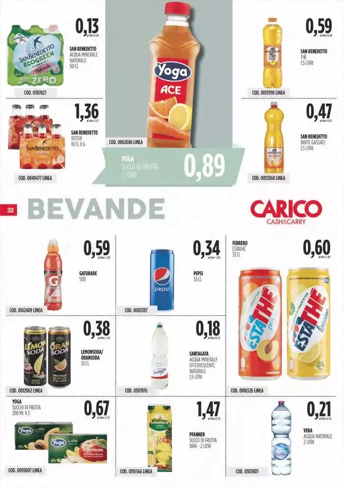 Offerte Carico Cash & Carry da 8 maggio a 21 maggio di 2025 - Pagina del volantino 32