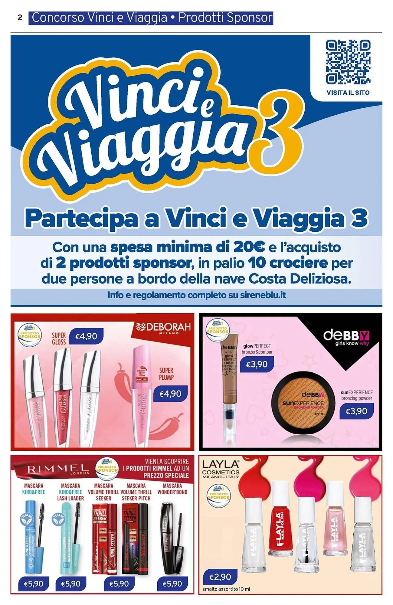 Volantino Sirene Blu da 1 luglio a 27 luglio di 2025 - Pagina del volantino 2