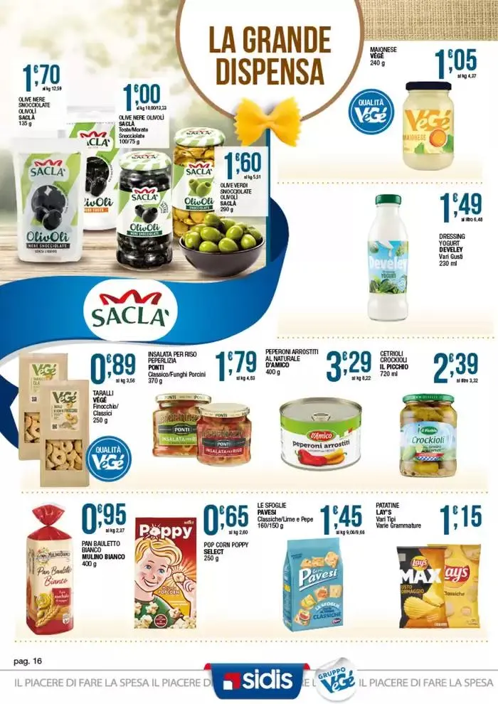 Convenienza per passione da 5 maggio a 17 maggio di 2025 - Pagina del volantino 16