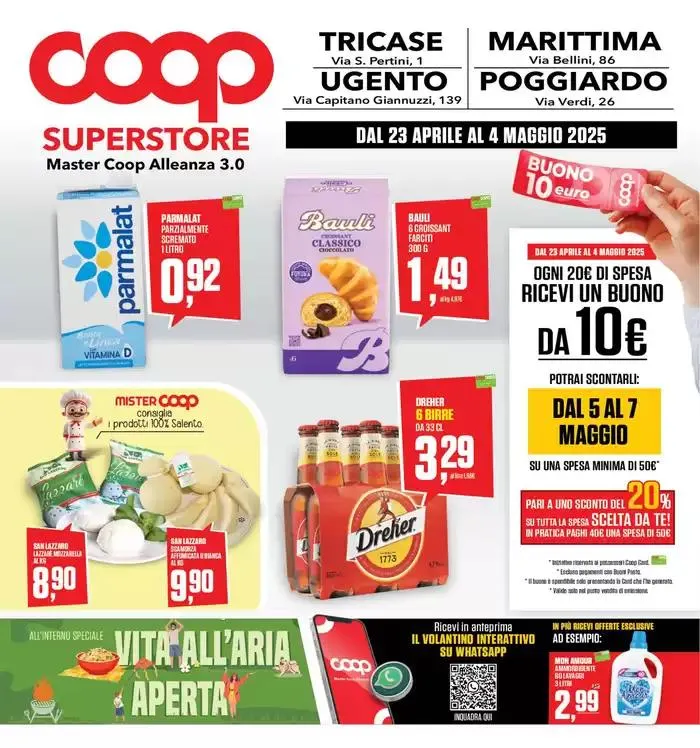 Offerte dal 23 aprile al 4 maggio 2025 da 23 aprile a 4 maggio di 2025 - Pagina del volantino 1