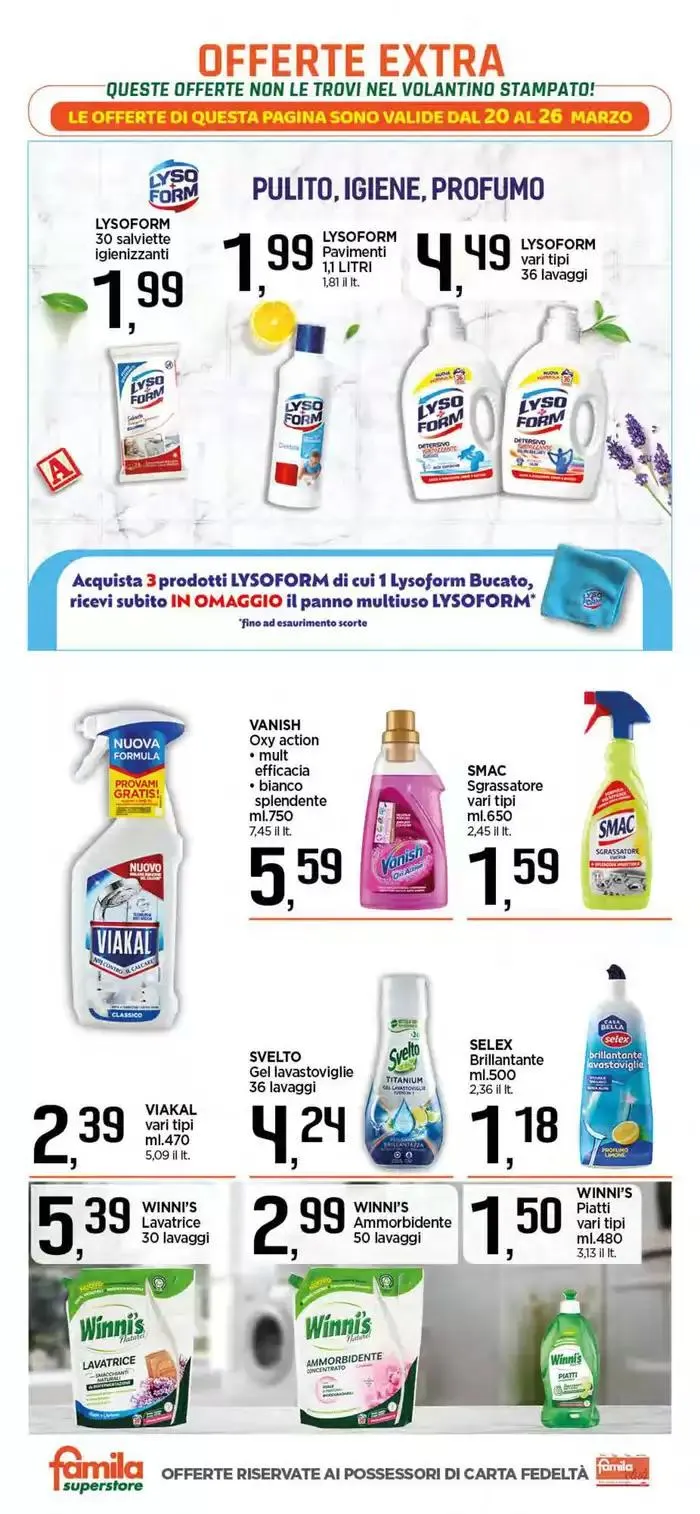 Extra sconto 20% e oltre da 20 marzo a 26 marzo di 2025 - Pagina del volantino 26