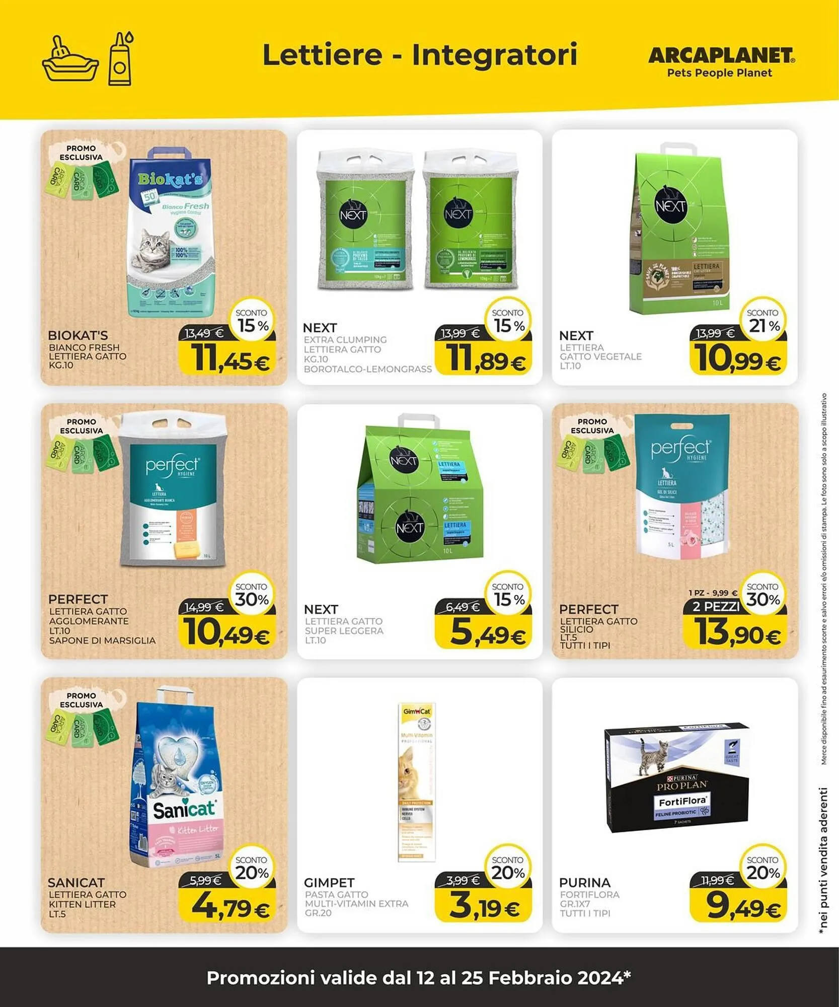 Volantino Arcaplanet da 12 febbraio a 25 febbraio di 2024 - Pagina del volantino 11