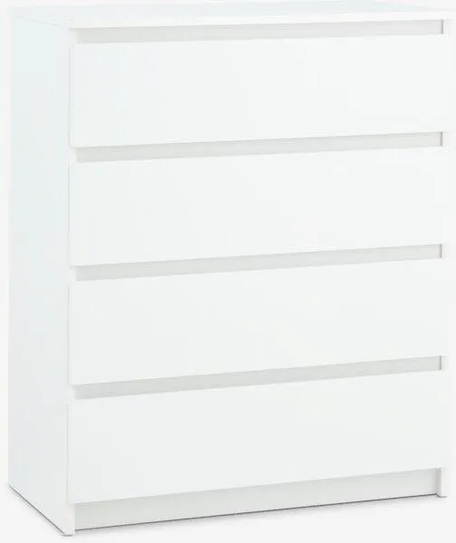 Cassettiera 4 cassetti TANGE bianco