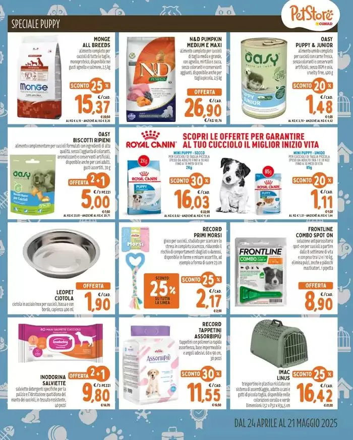 CAMPIONI DI COCCOLE ANCHE SE PICCOLI IL NOSTRO AMORE È GRANDE da 24 aprile a 21 maggio di 2025 - Pagina del volantino 3