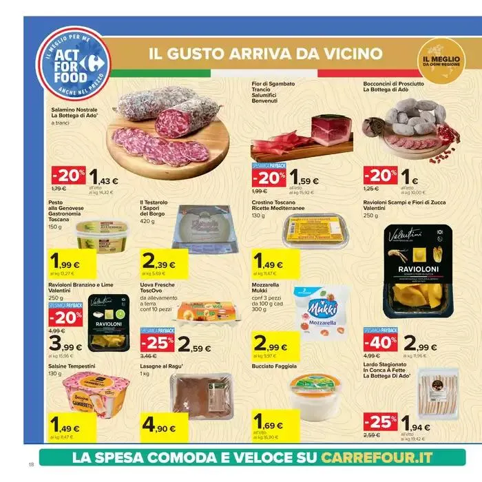 Sconti di pasqua da 8 aprile a 21 aprile di 2025 - Pagina del volantino 18