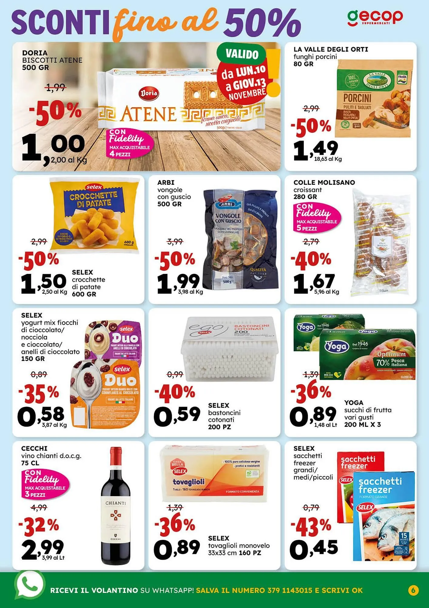 Volantino Gecop da 3 novembre a 16 novembre di 2025 - Pagina del volantino 6