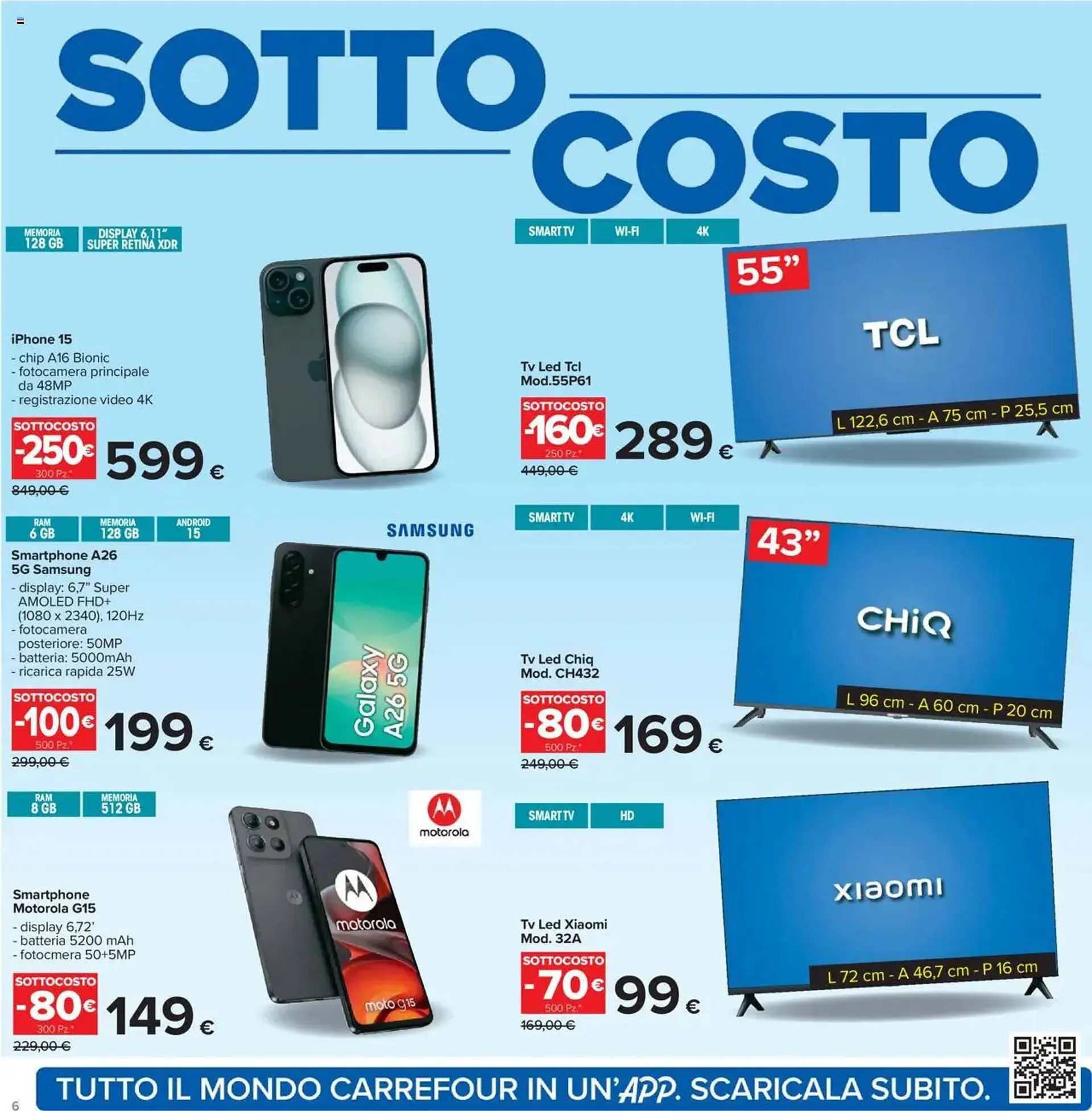 Volantino Carrefour Iper da 5 settembre a 14 settembre di 2025 - Pagina del volantino 6