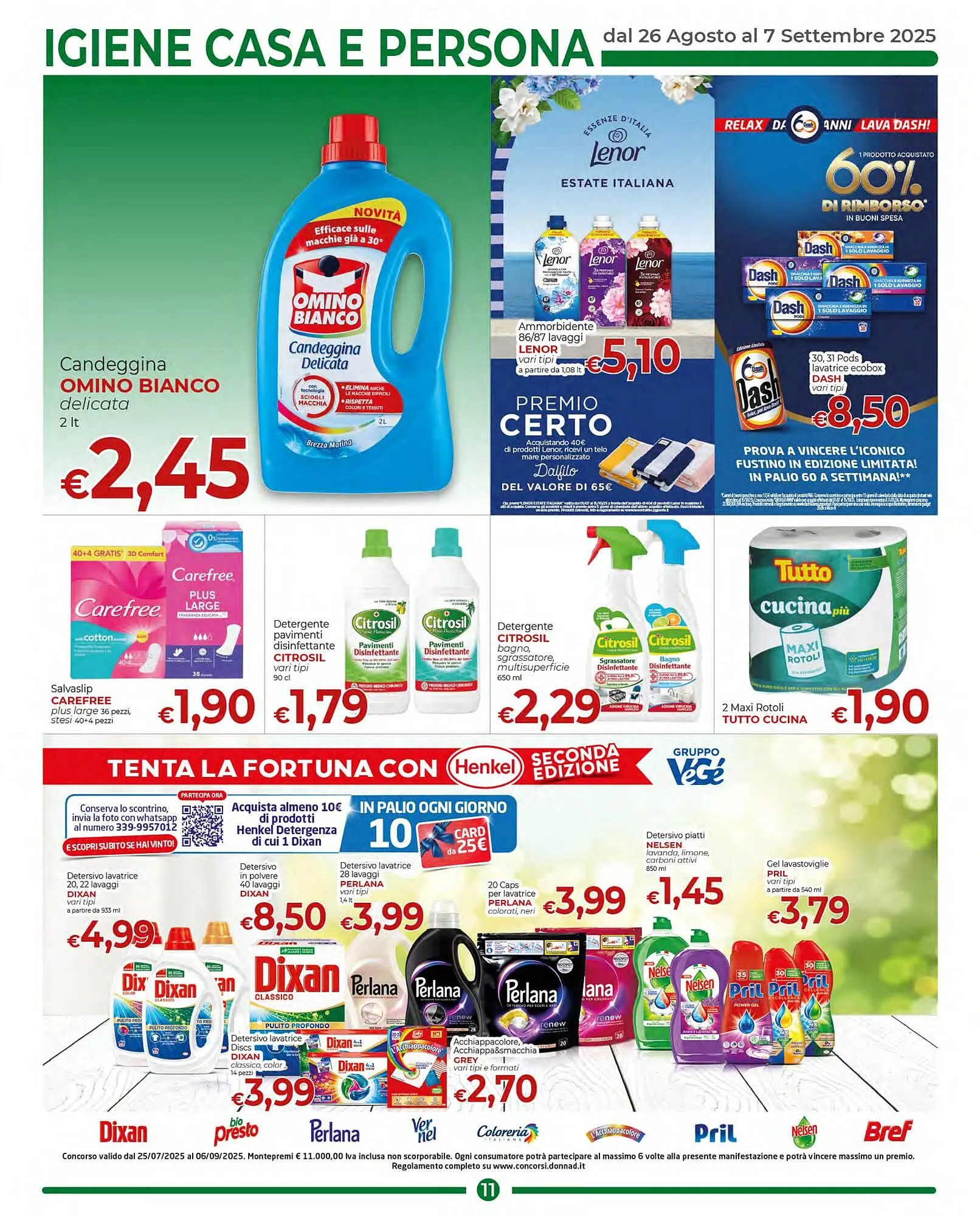 Volantino Supermercati Nonna Isa da 26 agosto a 7 settembre di 2025 - Pagina del volantino 11