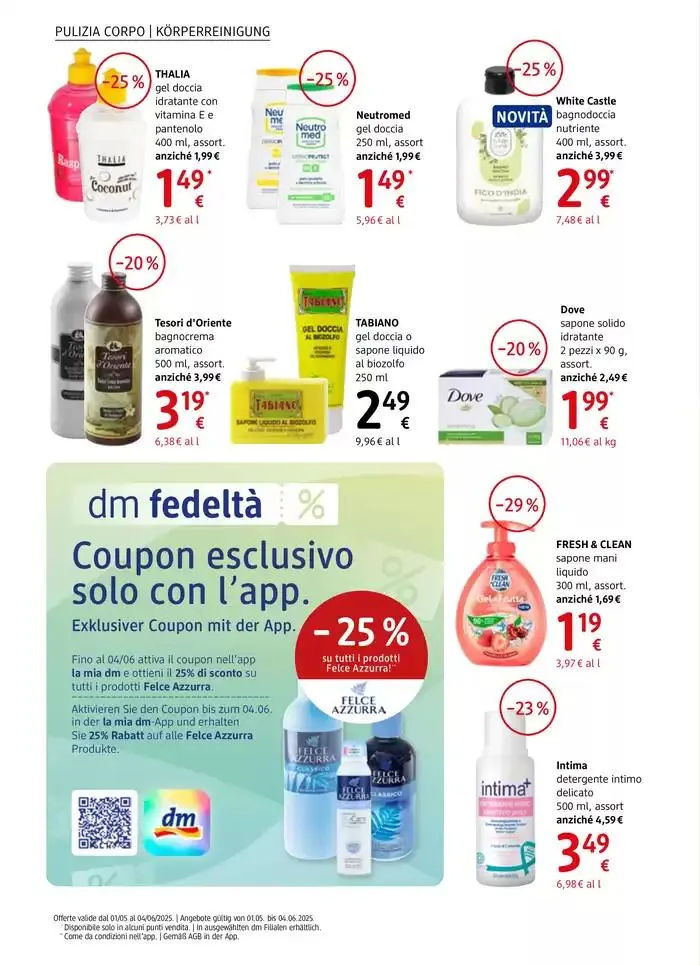 Journal. da 1 maggio a 4 giugno di 2025 - Pagina del volantino 6