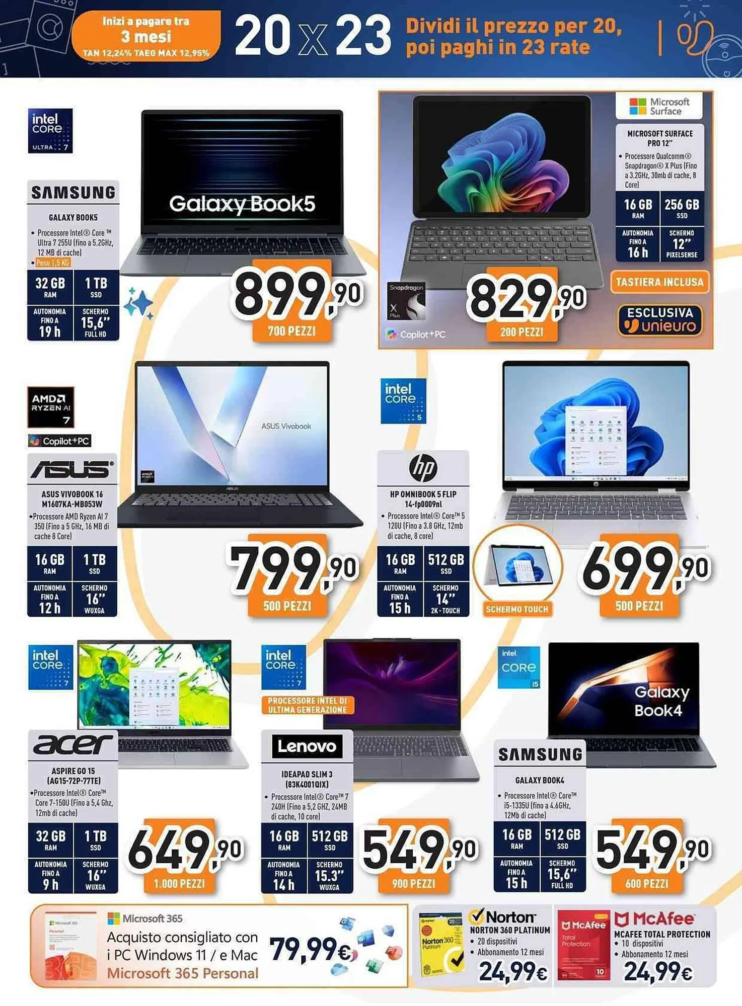 Volantino Unieuro da 26 novembre a 4 dicembre di 2025 - Pagina del volantino 9