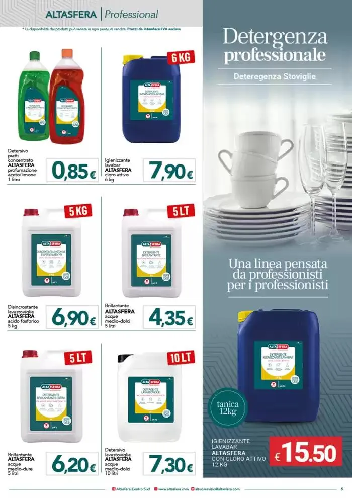 Detergenza professionale da 3 marzo a 30 marzo di 2025 - Pagina del volantino 5