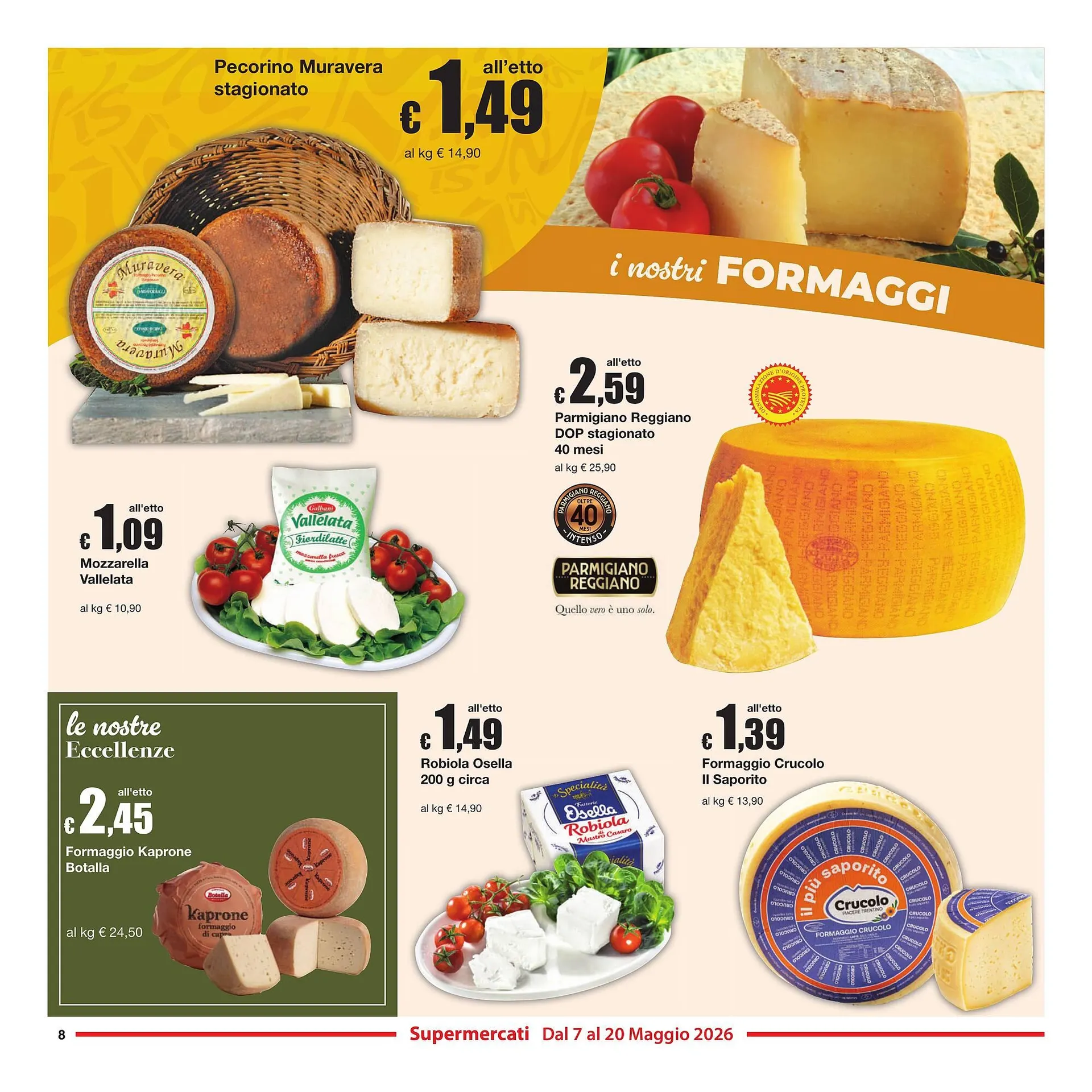 Volantino Sì con te da 7 maggio a 20 maggio di 2026 - Pagina del volantino 8