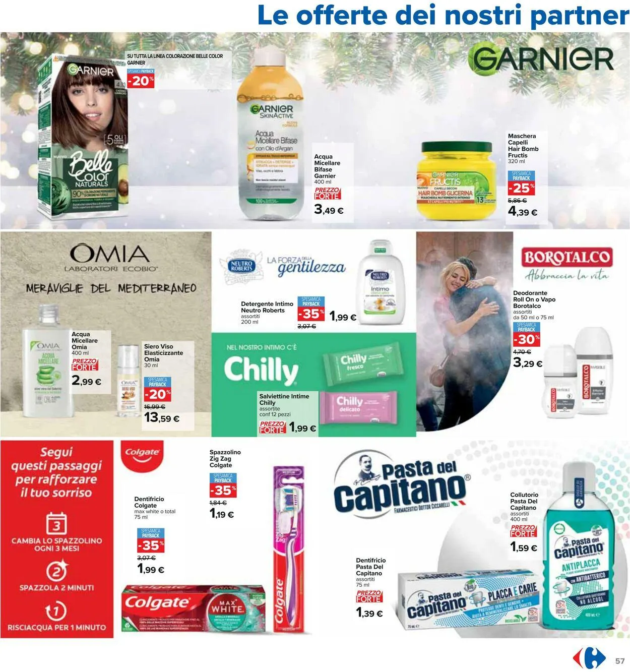 Carrefour Volantino attuale da 12 dicembre a 26 dicembre di 2023 - Pagina del volantino 57