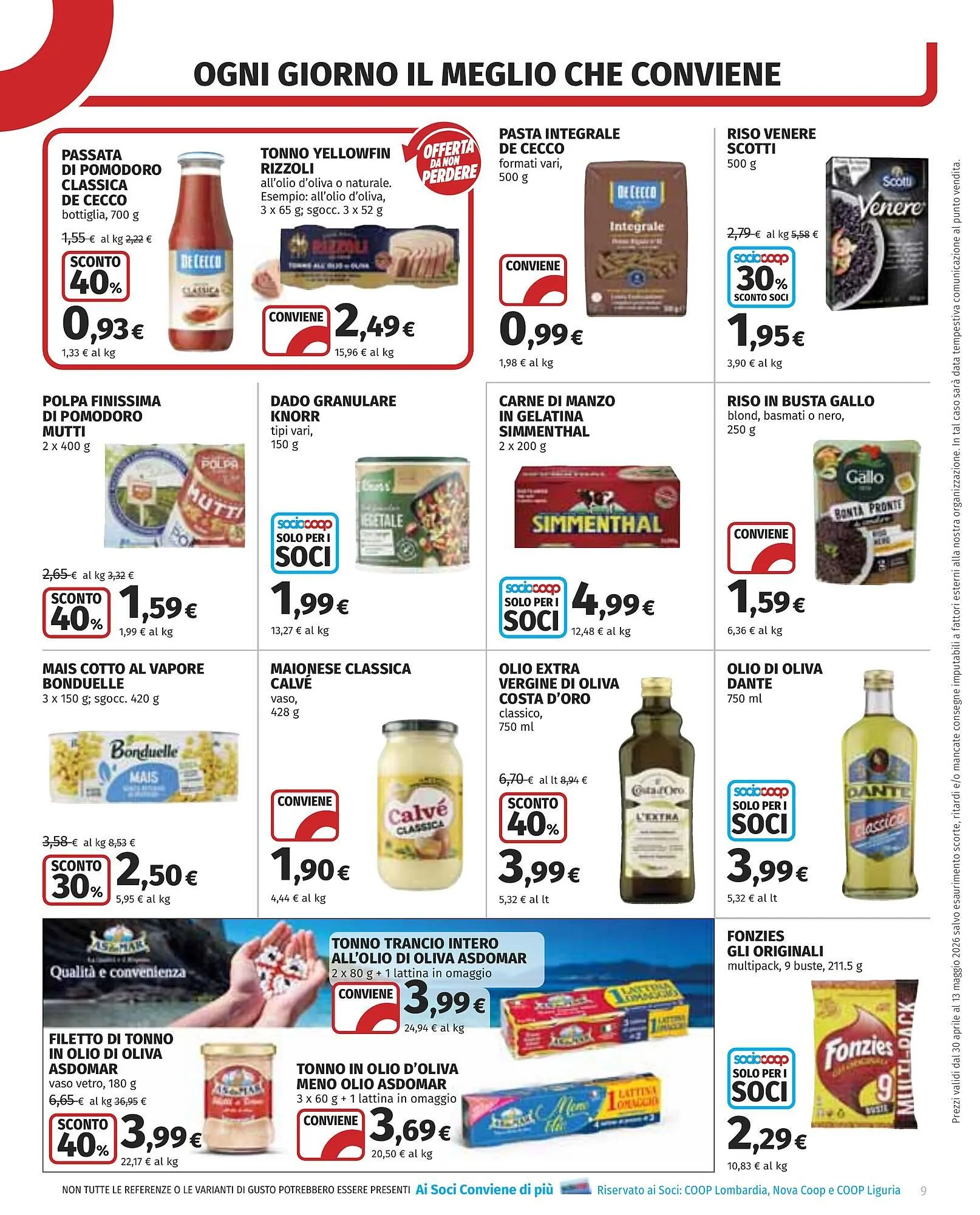 Volantino Coop da 30 aprile a 13 maggio di 2026 - Pagina del volantino 9