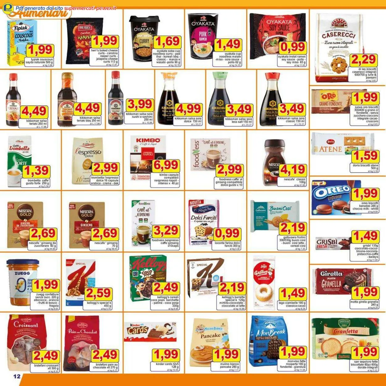 Pewex Volantino attuale da 25 luglio a 8 agosto di 2024 - Pagina del volantino 12