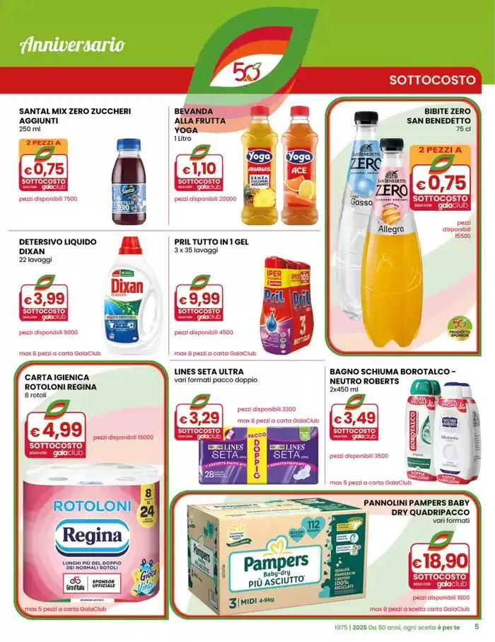 Sottocosto da 7 maggio a 20 maggio di 2025 - Pagina del volantino 5