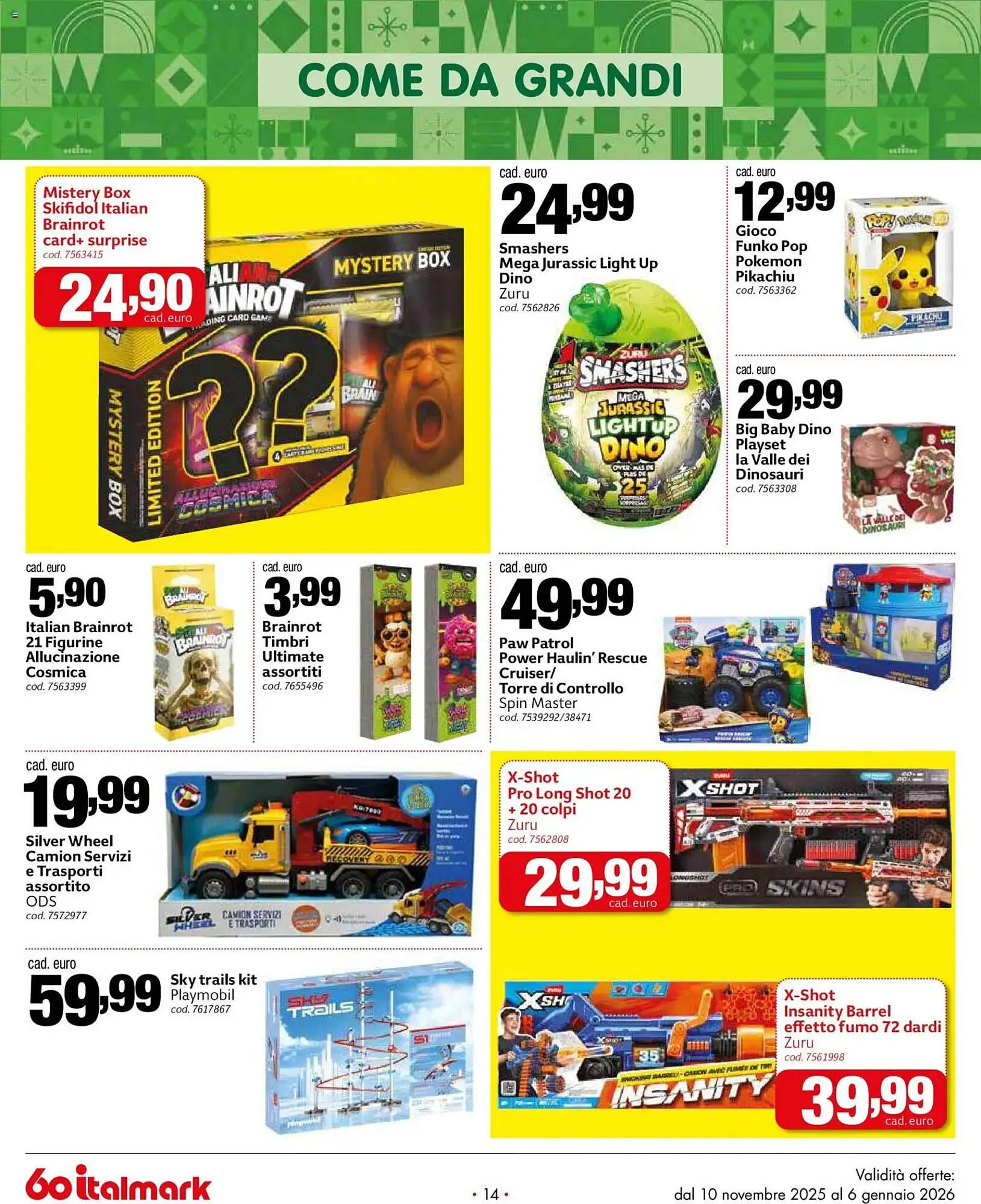 Volantino Italmark da 10 novembre a 6 gennaio di 2026 - Pagina del volantino 14