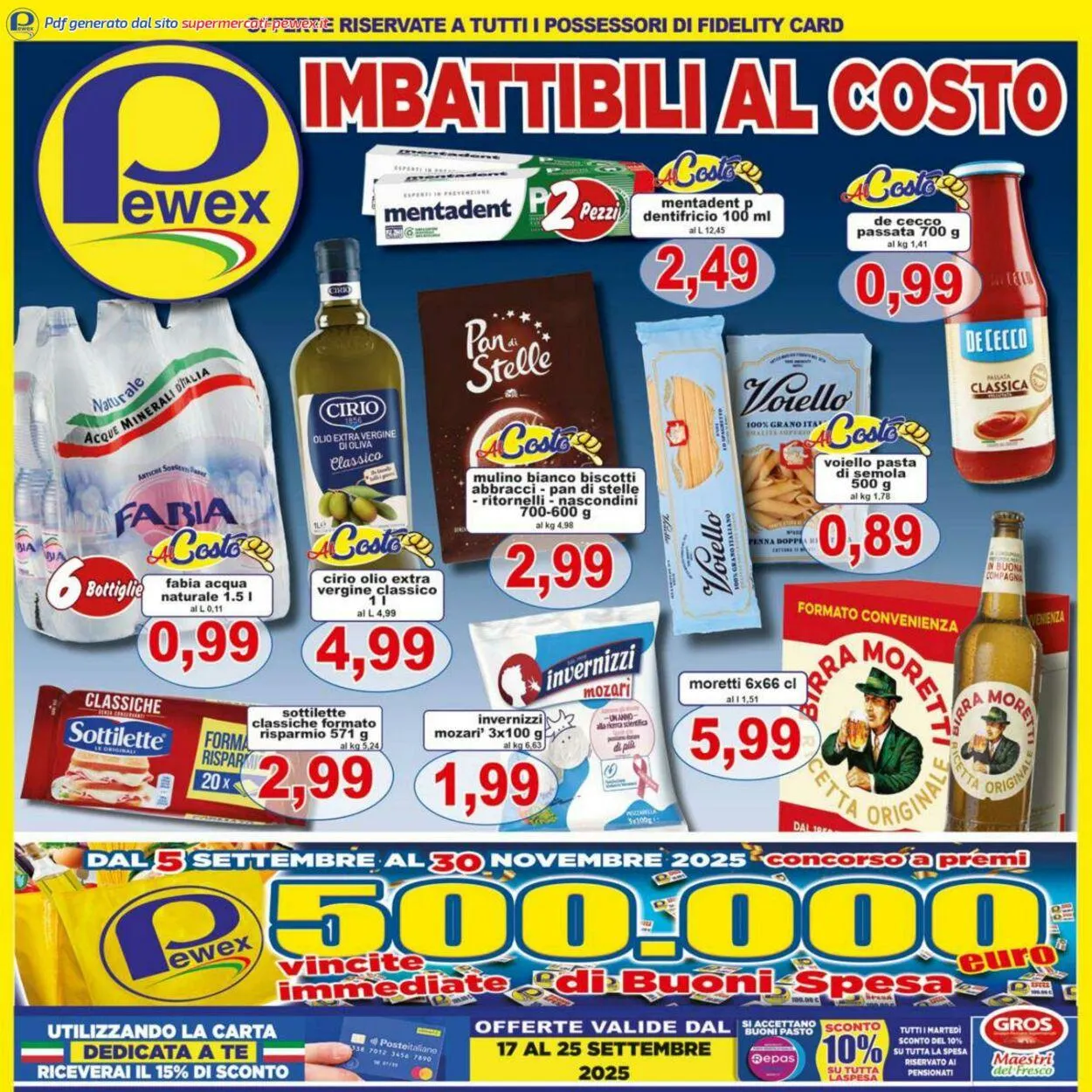 Pewex Volantino attuale da 30 settembre a 14 ottobre di 2025 - Pagina del volantino 1