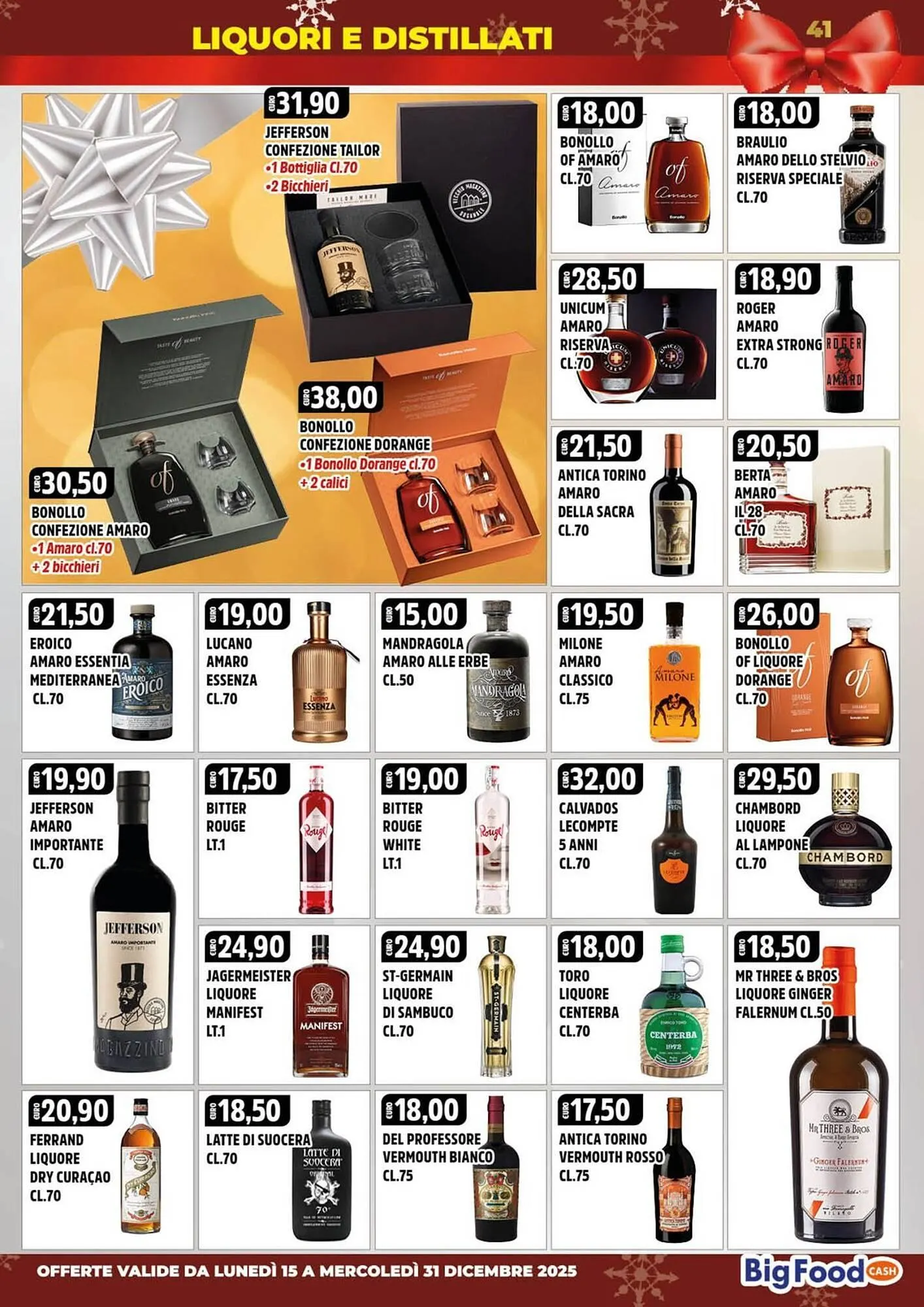 Volantino Big Food da 15 dicembre a 31 dicembre di 2025 - Pagina del volantino 41