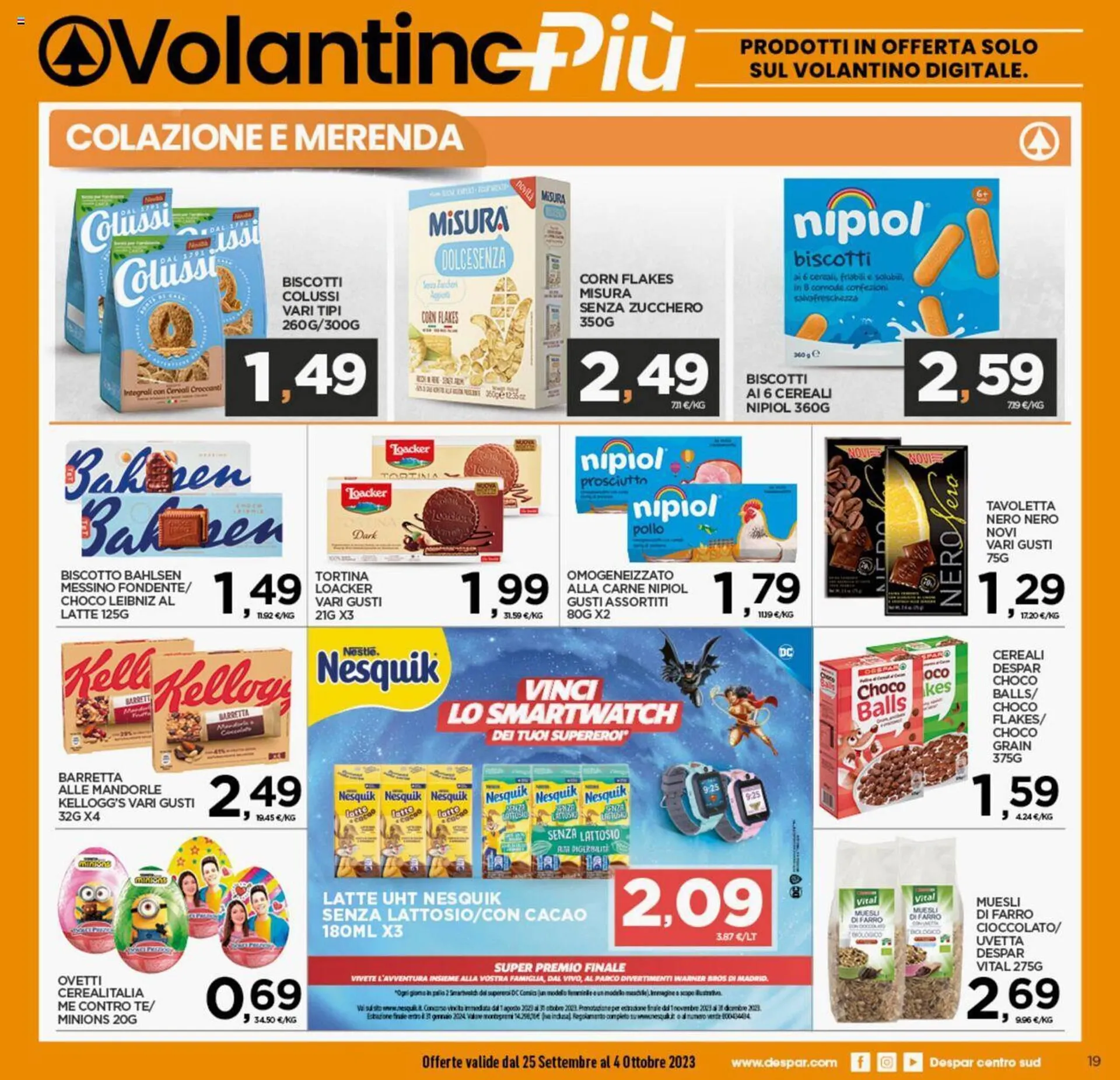 Volantino Interspar da 25 settembre a 4 ottobre di 2023 - Pagina del volantino 19