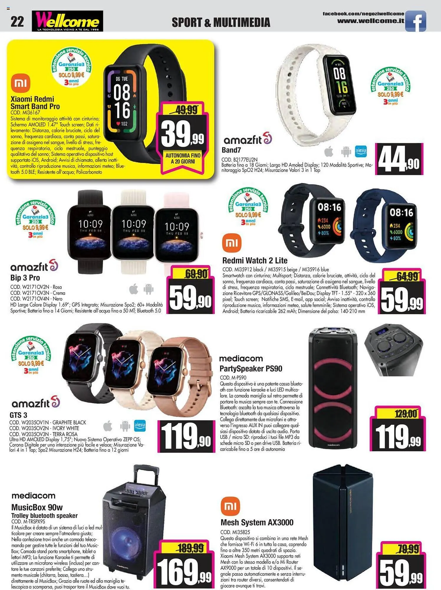 Volantino Wellcome da 18 settembre a 9 ottobre di 2023 - Pagina del volantino 22