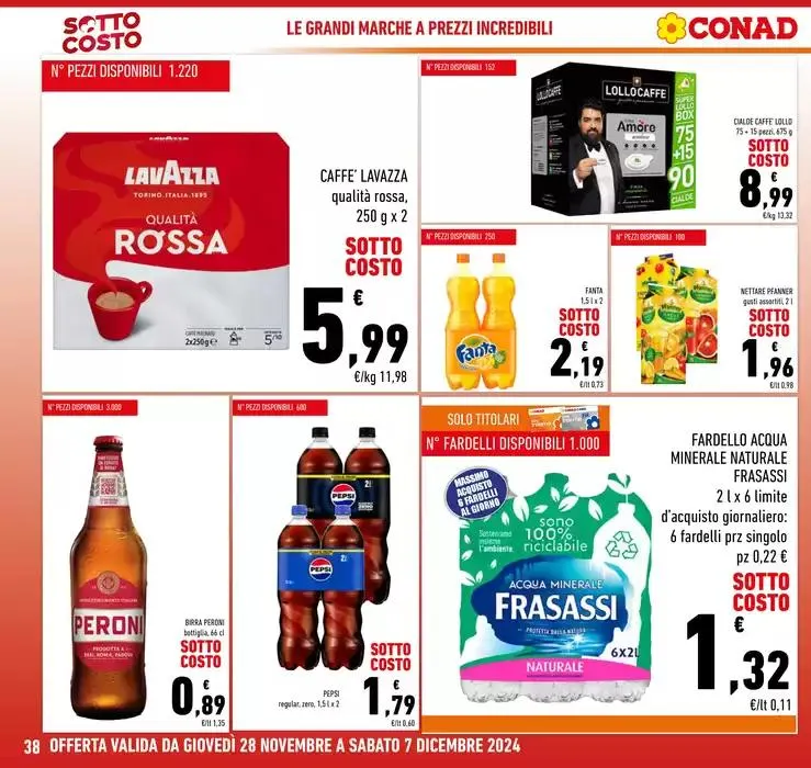 Conad apre a Roseto degli Abruzzi! da 28 novembre a 7 dicembre di 2024 - Pagina del volantino 38