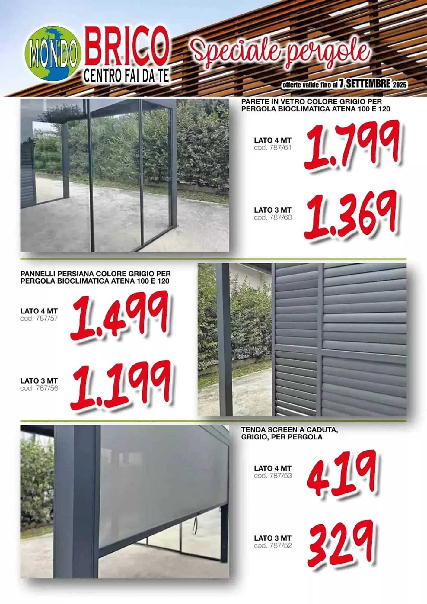 Volantino Mondo Brico da 22 aprile a 7 settembre di 2025 - Pagina del volantino 3