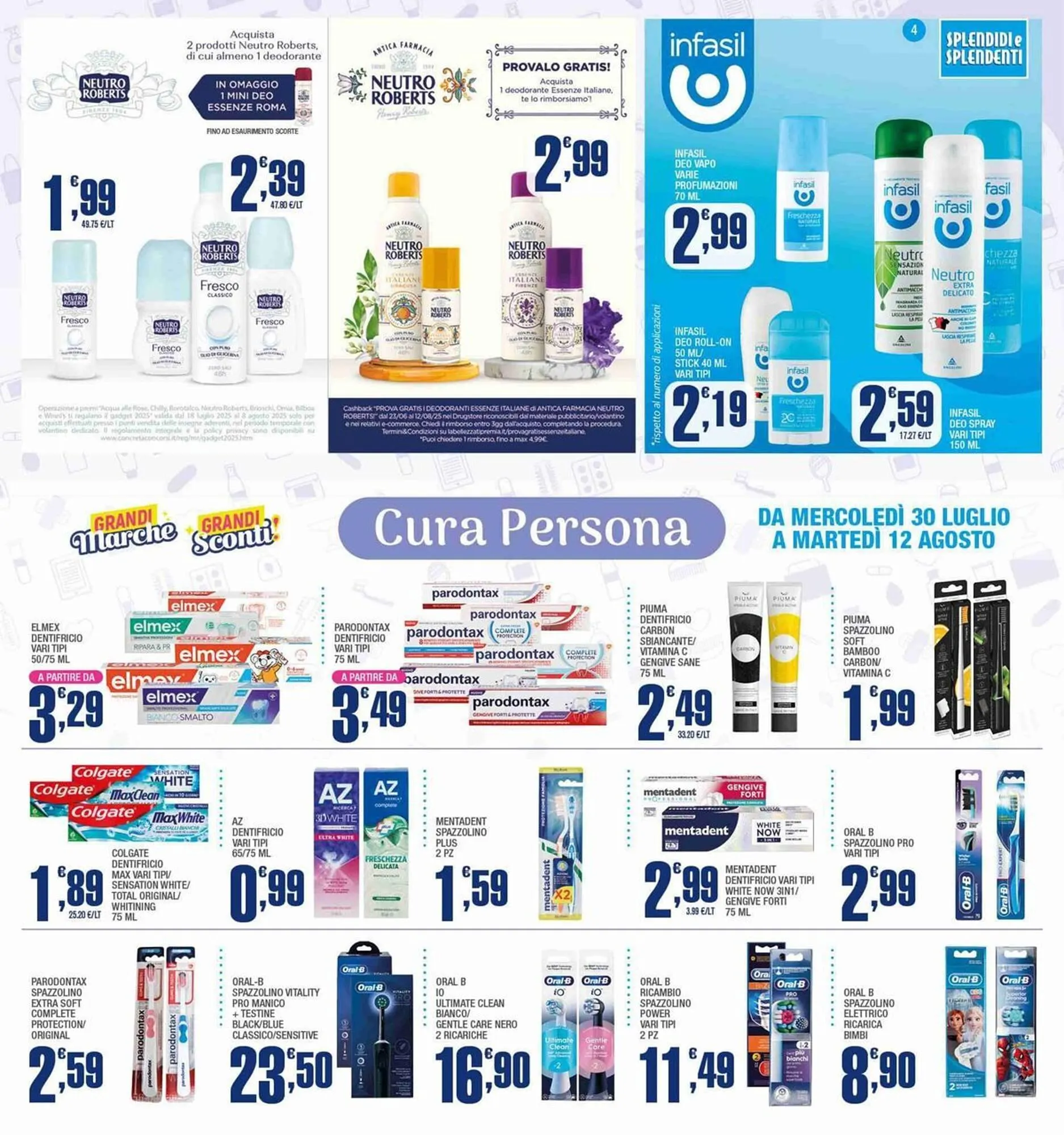 Volantino Splendidi e Splendenti da 1 agosto a 12 agosto di 2025 - Pagina del volantino 4