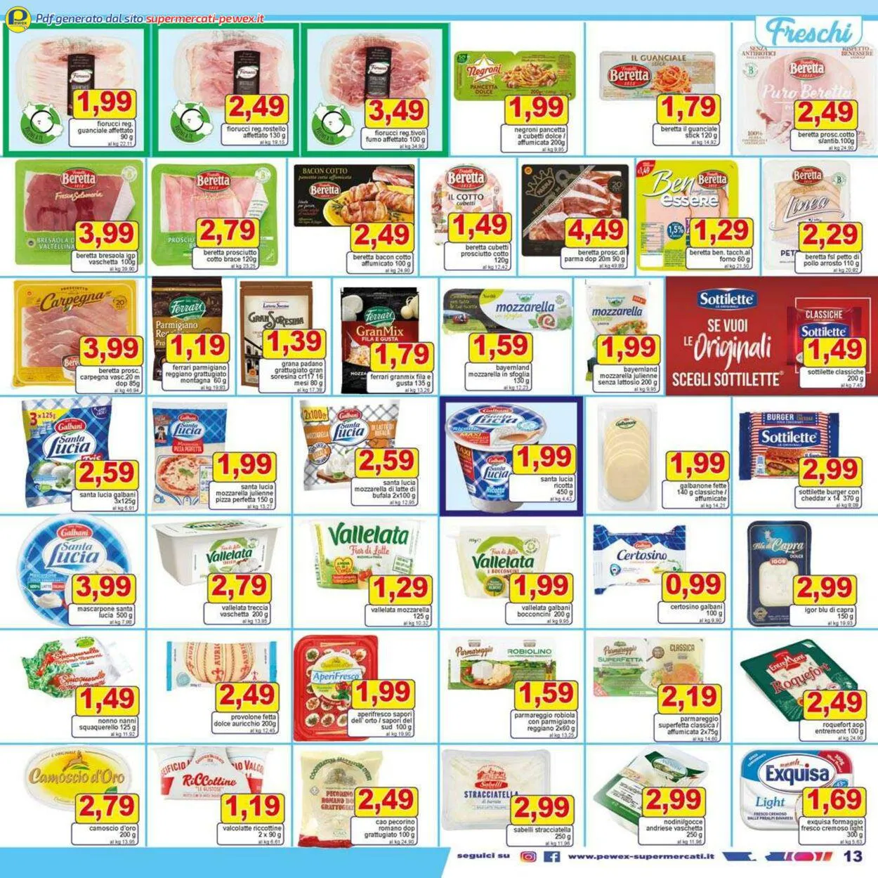 Pewex Volantino attuale da 11 luglio a 25 luglio di 2024 - Pagina del volantino 13