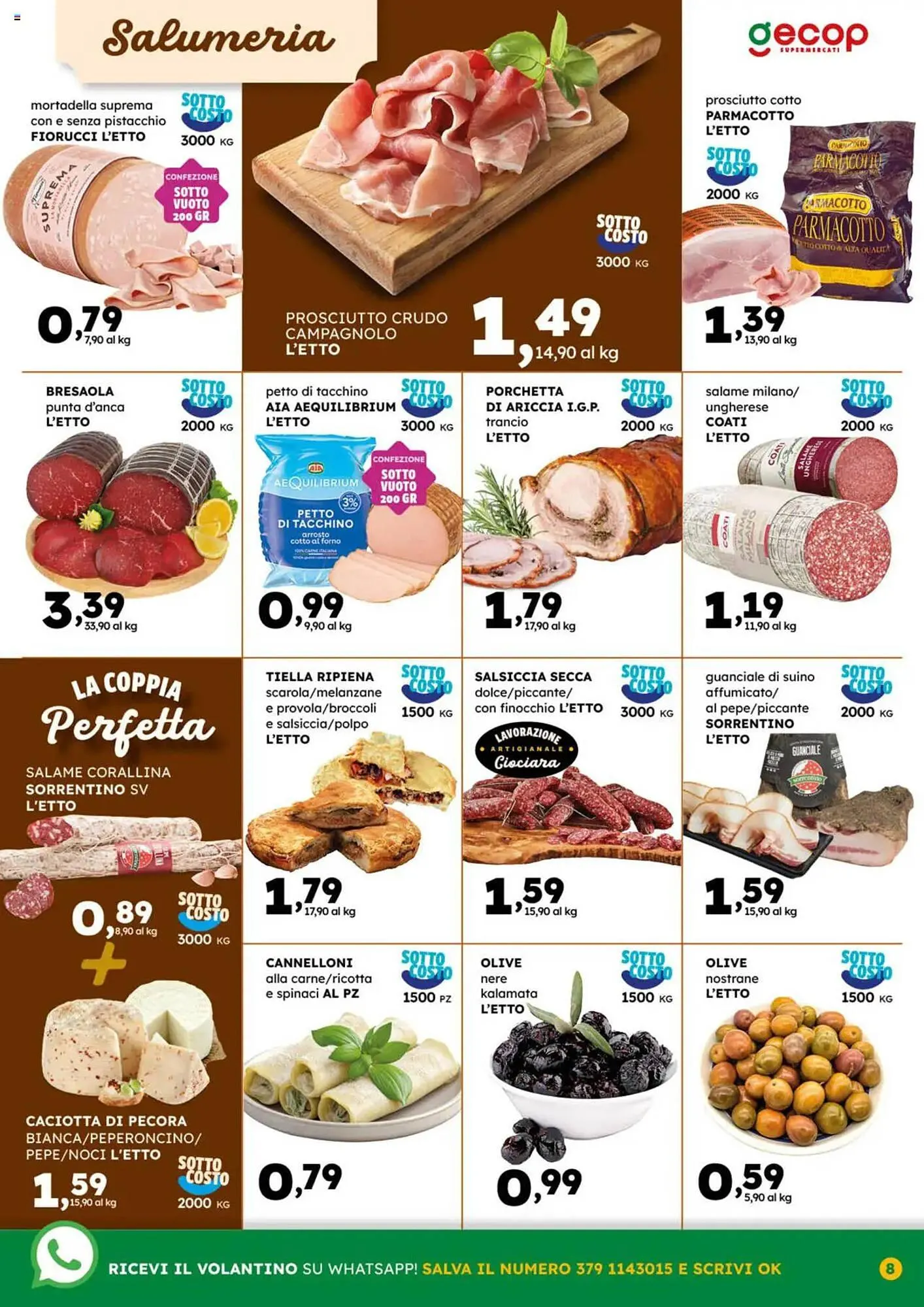 Volantino Gecop da 8 settembre a 21 settembre di 2025 - Pagina del volantino 8