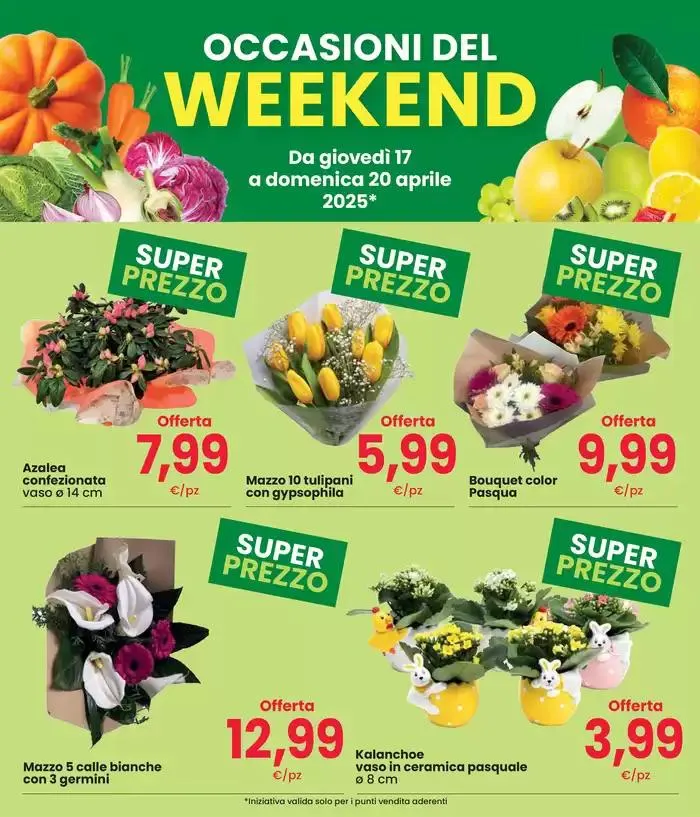 OCCASIONI DEL WEEKEND  da 17 aprile a 20 aprile di 2025 - Pagina del volantino 3