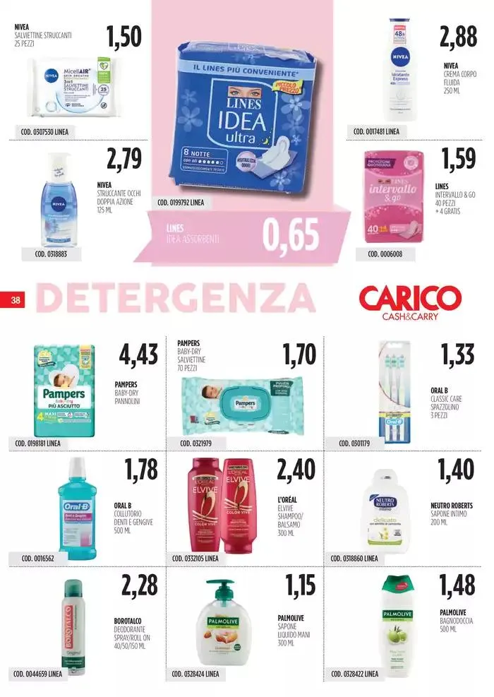 Offerte Carico Cash & Carry da 3 aprile a 21 aprile di 2025 - Pagina del volantino 38