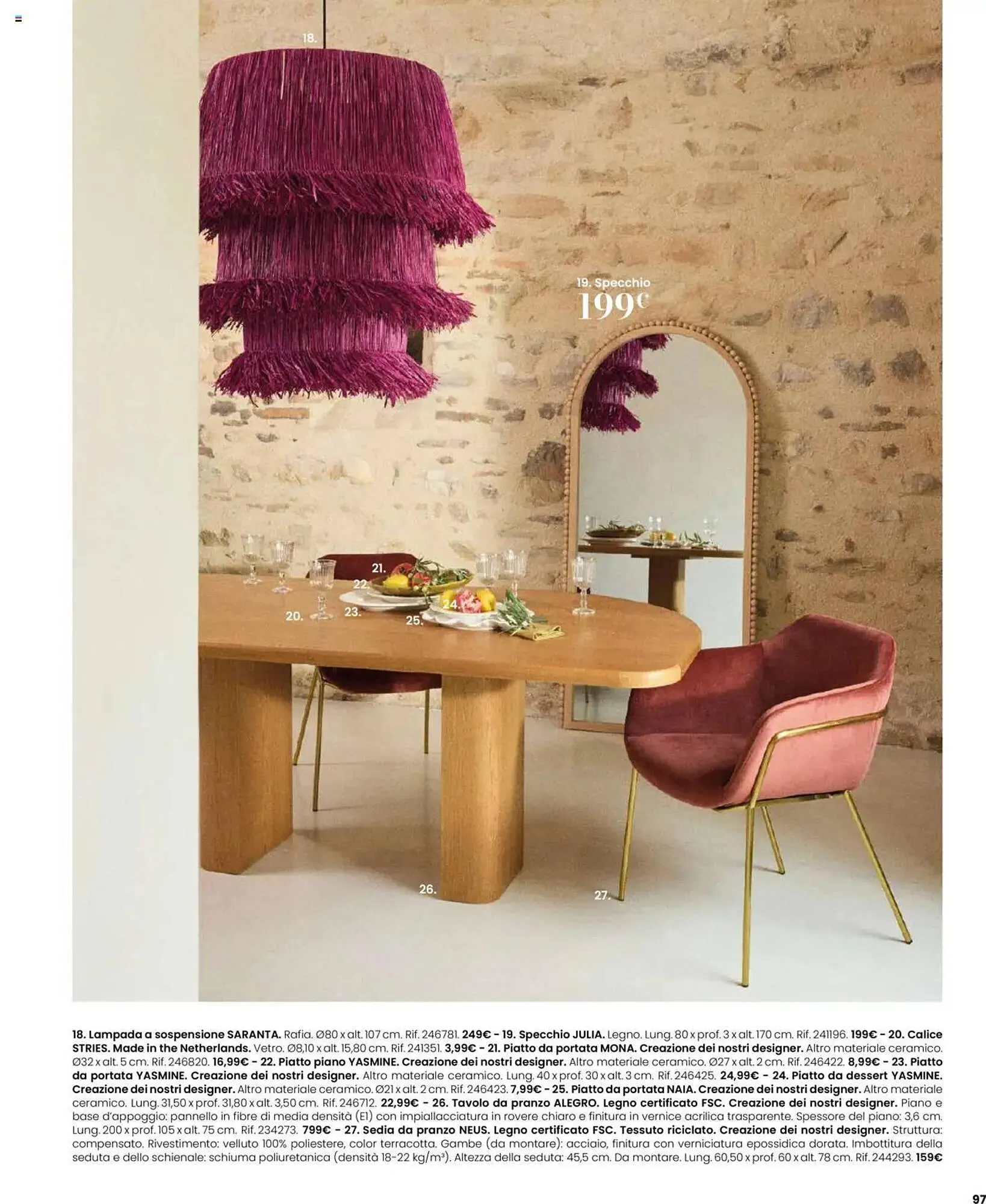 Volantino Maisons du Monde da 17 marzo a 30 settembre di 2025 - Pagina del volantino 99