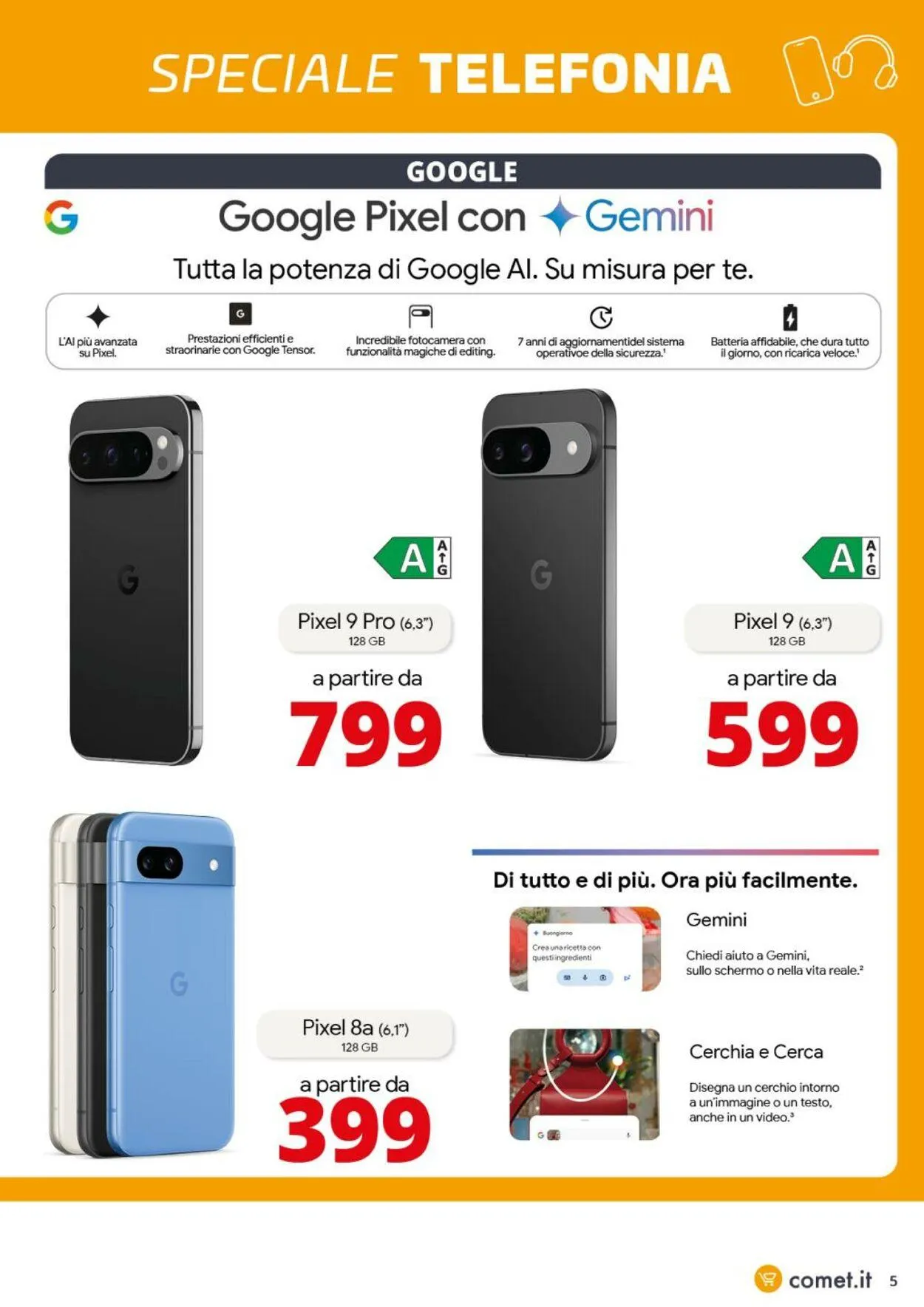 Comet Volantino attuale da 1 agosto a 20 agosto di 2025 - Pagina del volantino 5