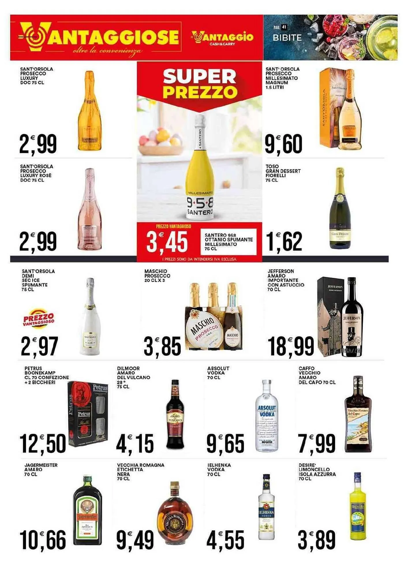 Volantino Vantaggio Cash&Carry da 23 marzo a 4 aprile di 2026 - Pagina del volantino 43