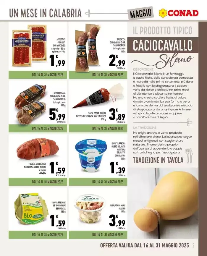 Un Mese in Calabria da 30 aprile a 31 maggio di 2025 - Pagina del volantino 5