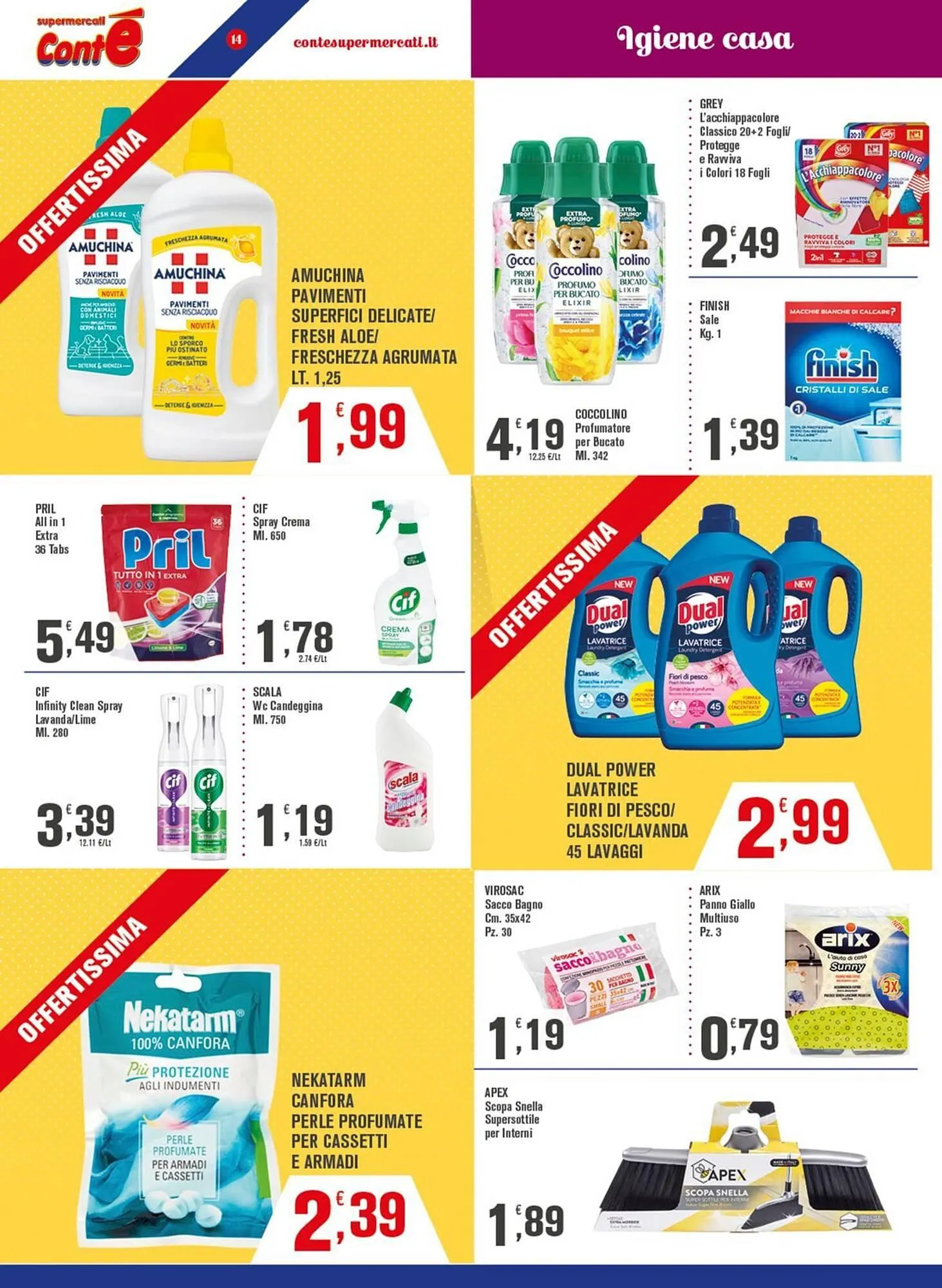 Volantino Conté Supermercati da 23 ottobre a 2 novembre di 2025 - Pagina del volantino 14