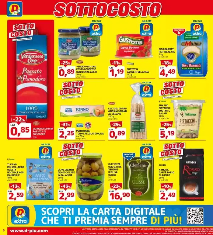 Sotto costo da 27 marzo a 5 aprile di 2025 - Pagina del volantino 6