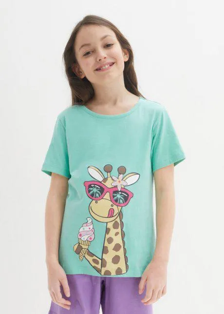 T-shirt con stampa divertente