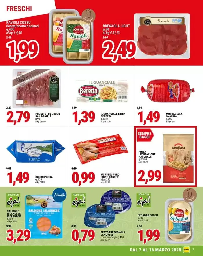 Sotto costo da 7 marzo a 16 marzo di 2025 - Pagina del volantino 7