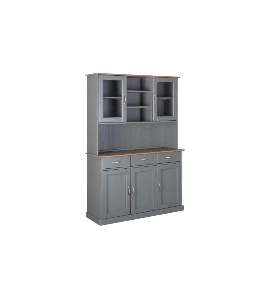 Credenza 3+2A+3C 131X45X181 Pino