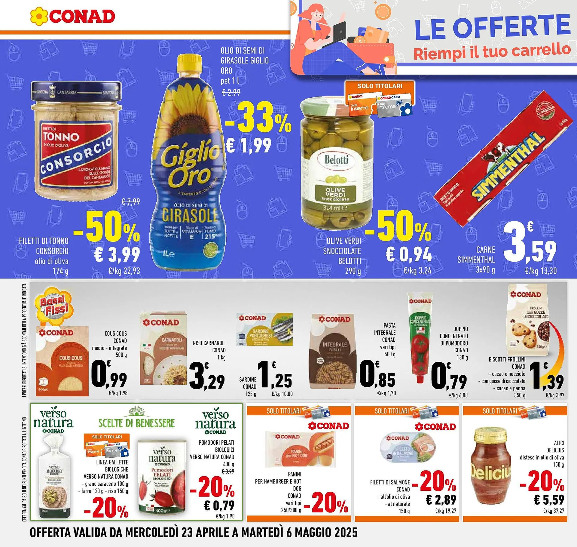 Volantino Conad da 22 aprile a 6 maggio di 2025 - Pagina del volantino 22
