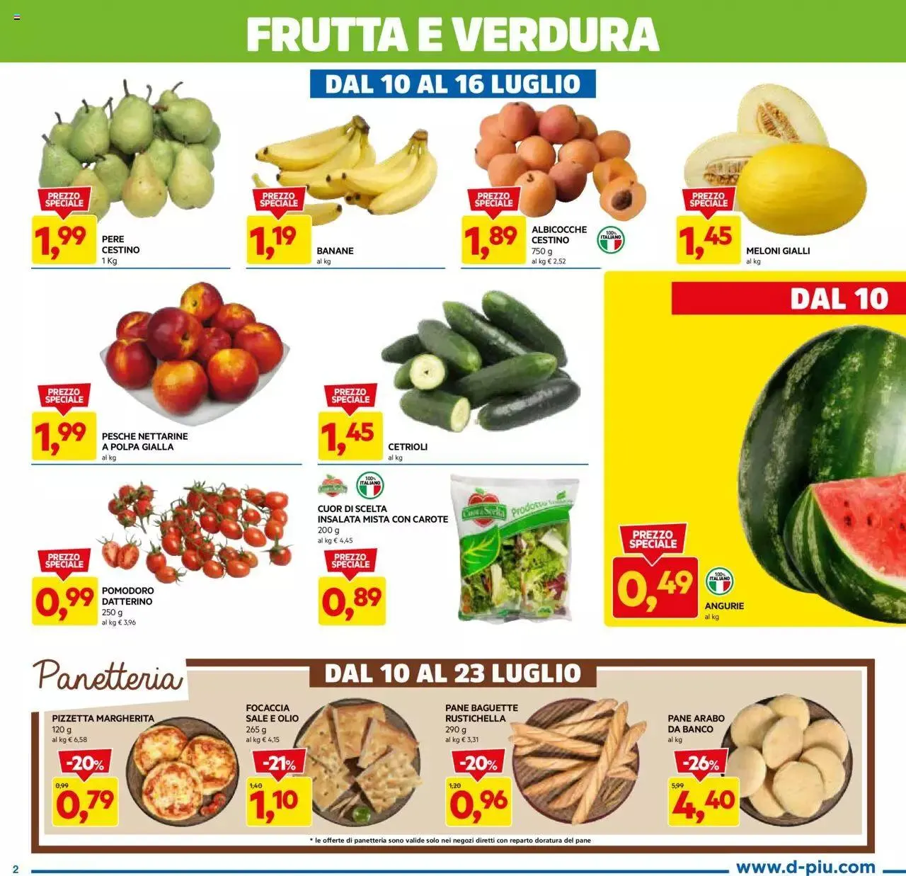 Volantino D Più da 10 luglio a 23 luglio di 2023 - Pagina del volantino 2