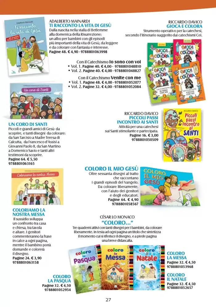  Catechismi & susssidi da 13 gennaio a 31 dicembre di 2025 - Pagina del volantino 27