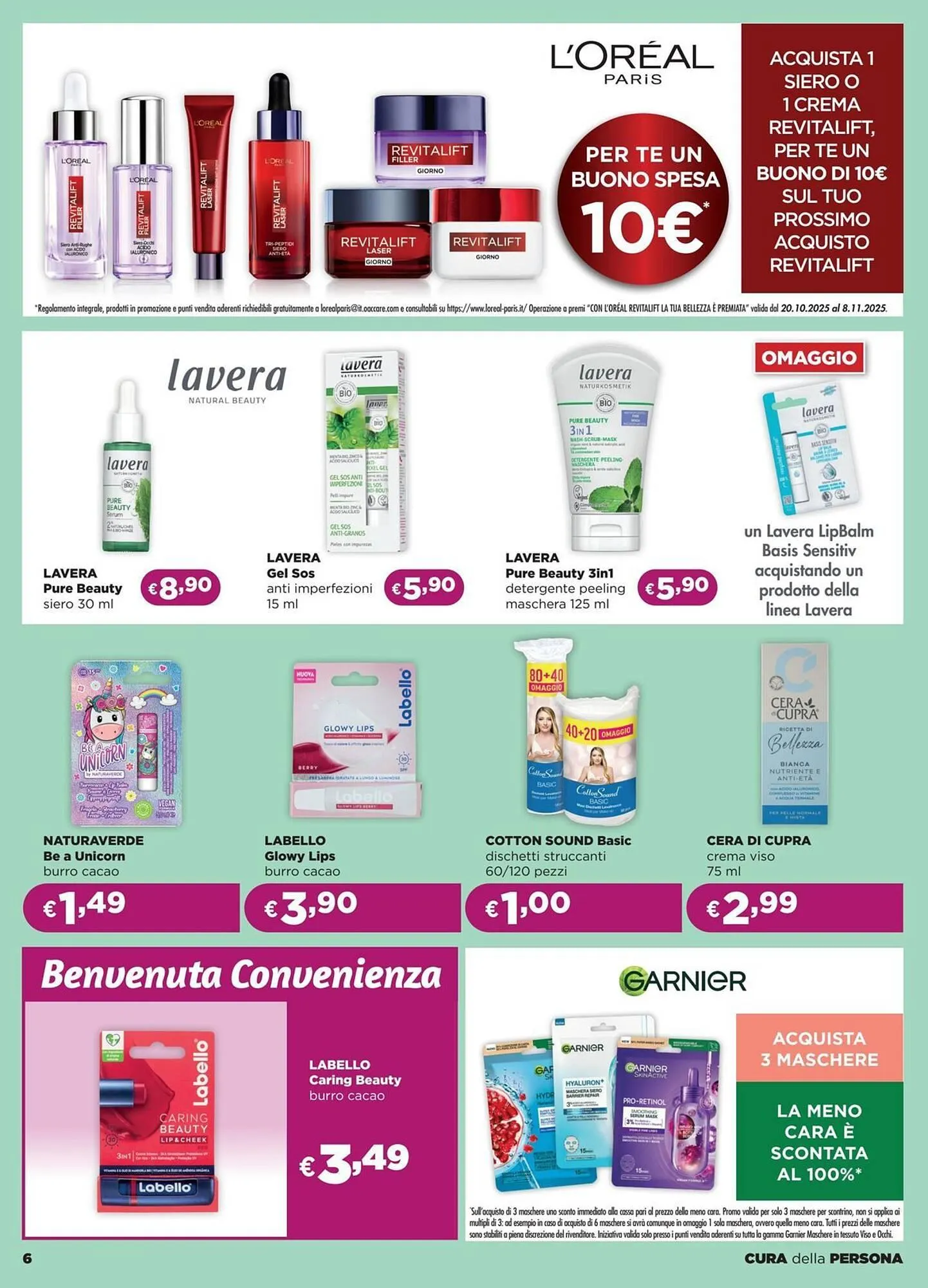 Volantino La Saponeria da 16 ottobre a 4 novembre di 2025 - Pagina del volantino 6