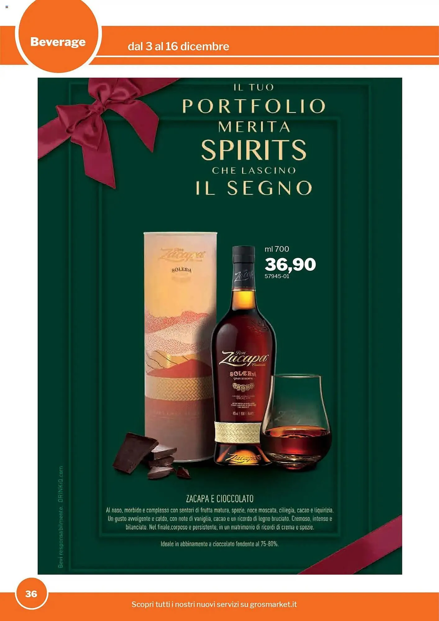 Volantino GrosMarket da 3 dicembre a 16 dicembre di 2025 - Pagina del volantino 36