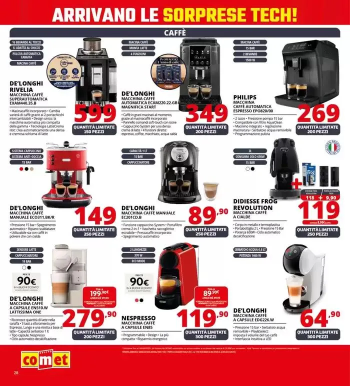 Sorprese tech da Comet! da 17 aprile a 28 aprile di 2025 - Pagina del volantino 28