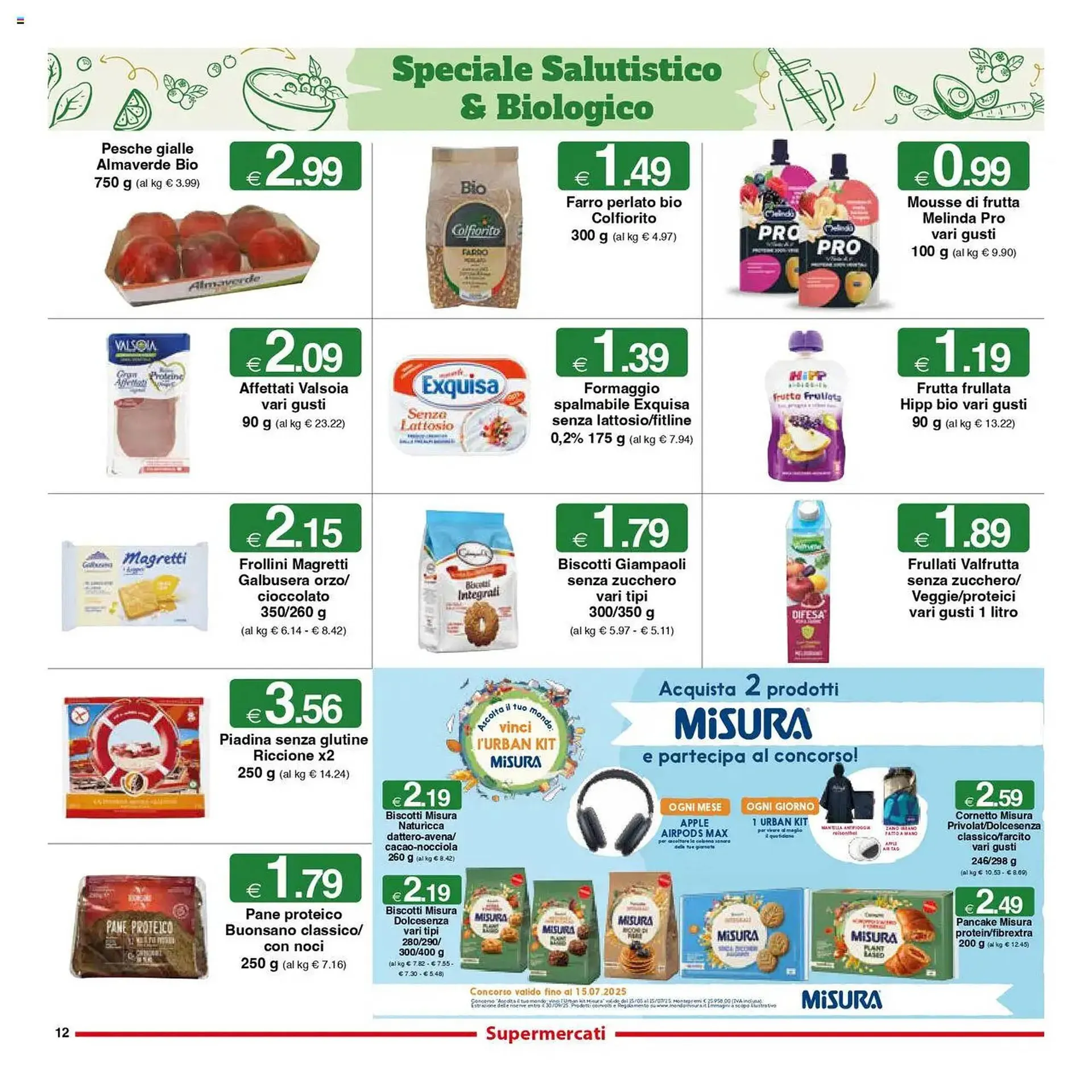 Volantino Sì con te da 5 giugno a 18 giugno di 2025 - Pagina del volantino 12