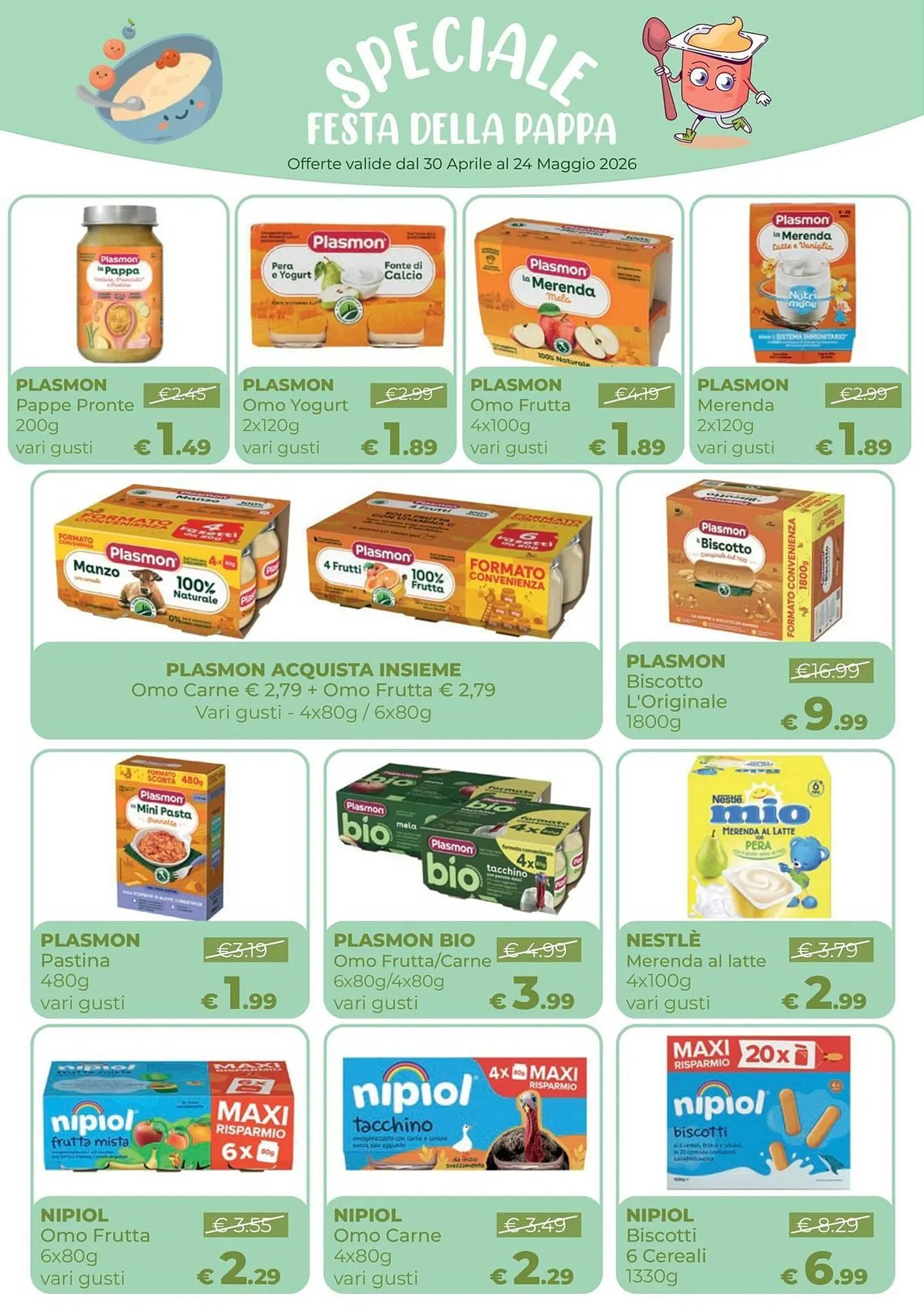 Volantino Ideal Bimbo da 30 aprile a 24 maggio di 2026 - Pagina del volantino 15